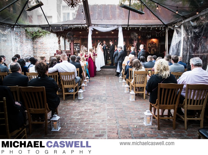 House of Blues Voodoo Garden Wedding Ceremony