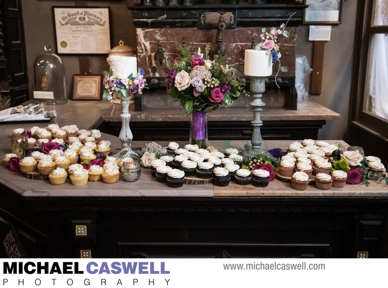 B.Markova Wedding Cake and Cupcakes at Pharmacy Museum