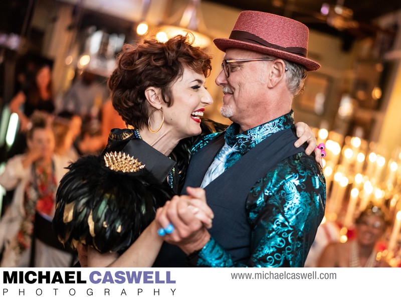 First Dance at Olde New Orleans Cookery Wedding