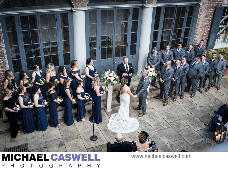 Wedding Ceremony in Hermann-Grima Courtyard