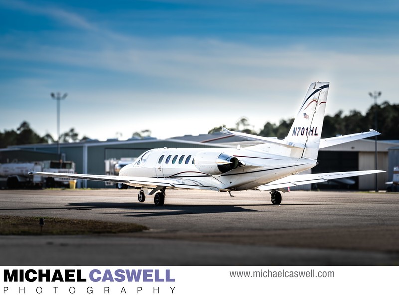 Cessna Citation V Private Jet at Slidell Airport