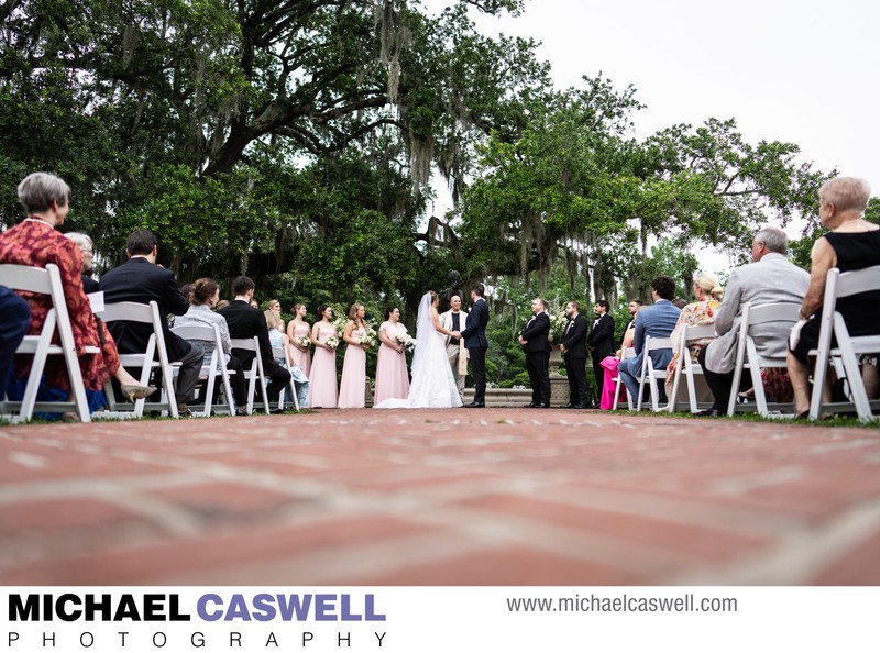 Wedding Ceremony at Pavilion of the Two Sisters