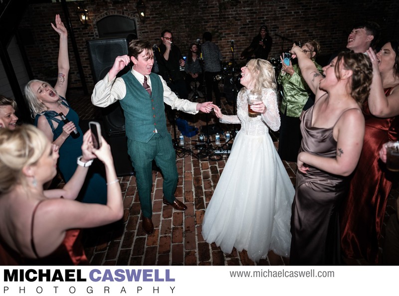 Couple Dances with The Good Dudes Band at Wedding