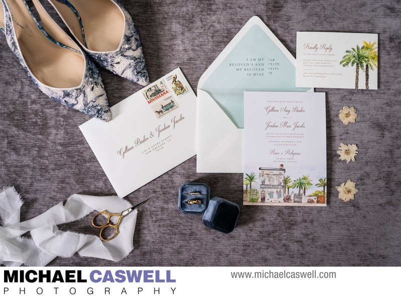 New Orleans Wedding Detail Styling by Uncommon Camellia