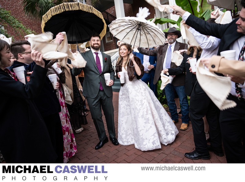 Hotel St. Vincent Wedding Bride and Groom