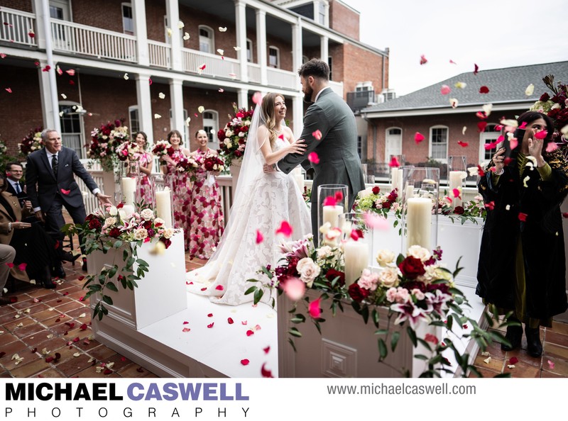 Wedding Ceremony at Hotel St. Vincent