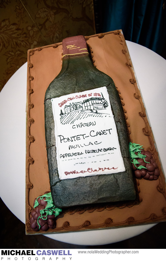 Pontet-Canet Pauillac Wine Groom's Cake