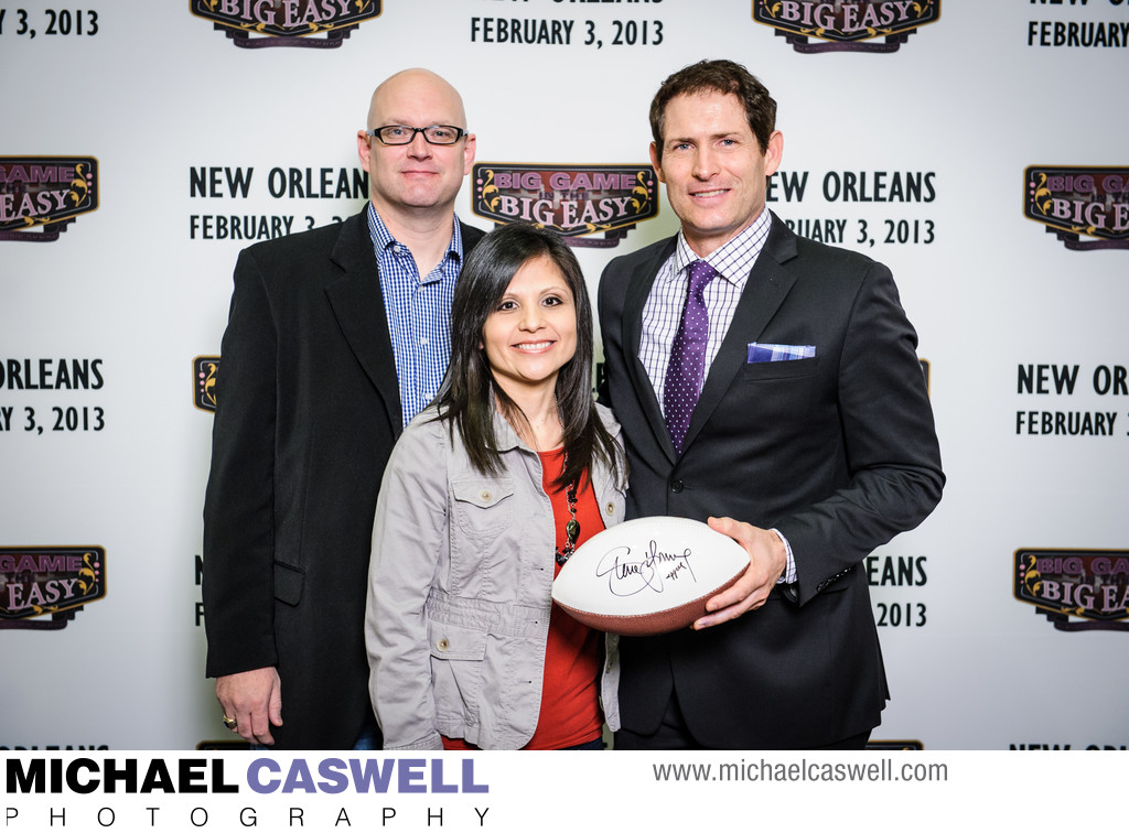 Sports publicity event photography in New Orleans