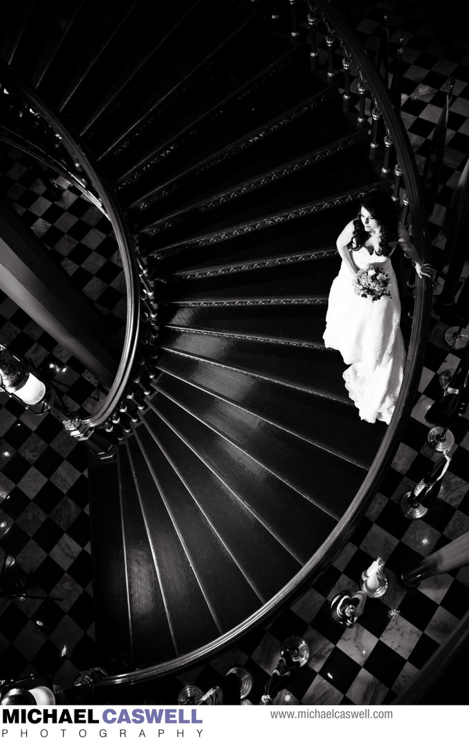 Louisiana Old State Capitol Bridal Portrait