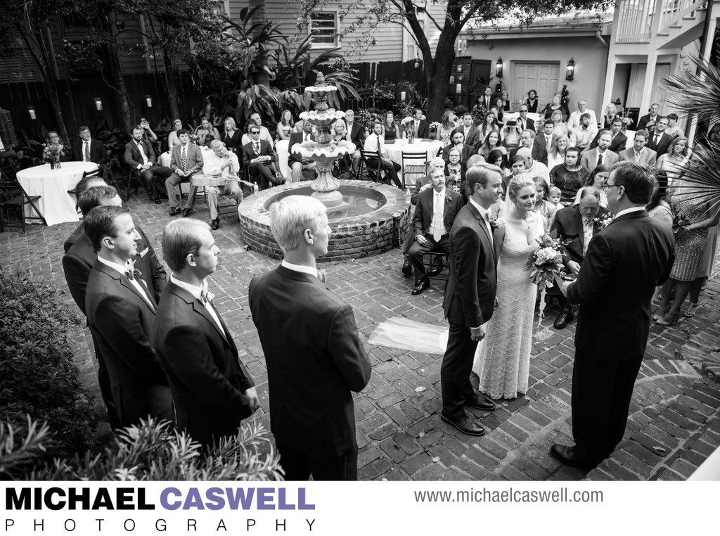 Wedding Ceremony at Terrell House in New Orleans