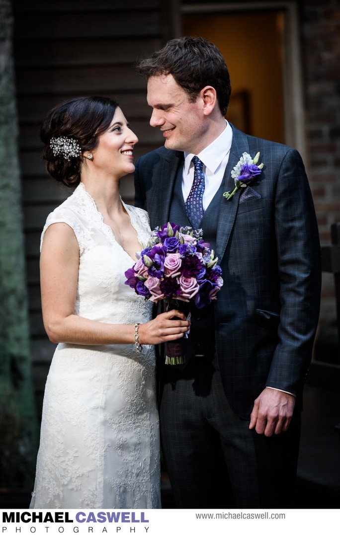 Bride and Groom Portrait at Maison Dupuy Hotel