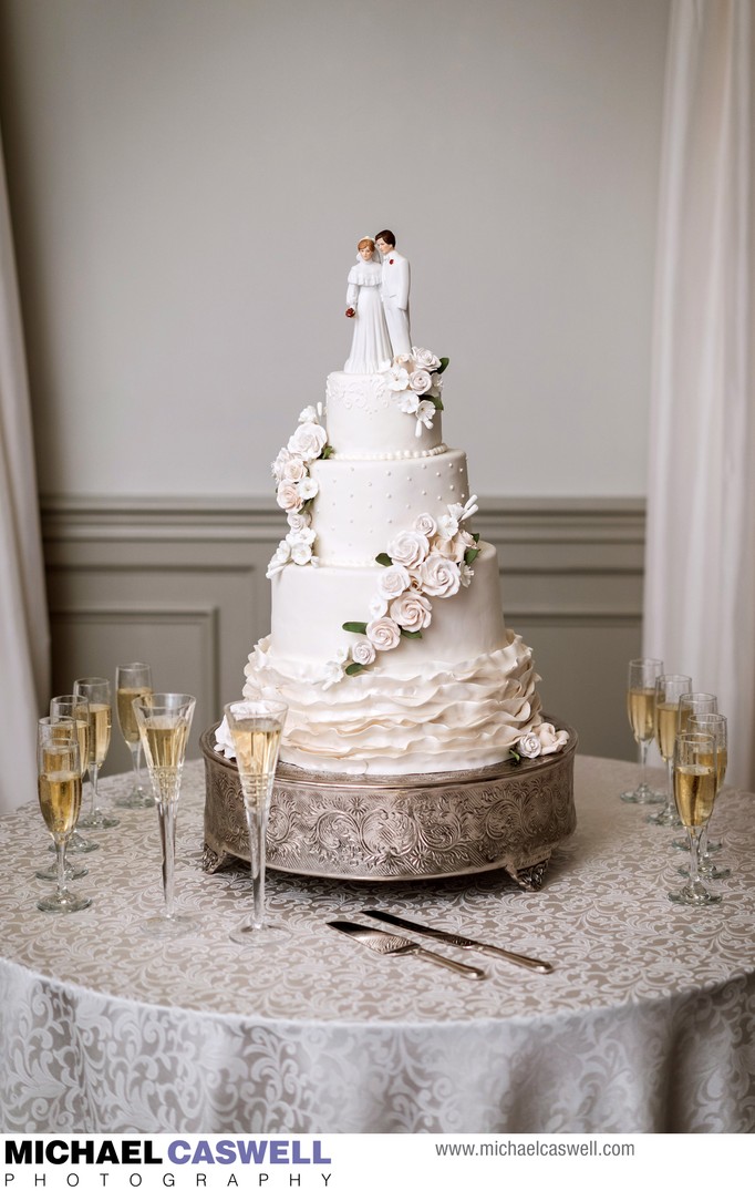 Zoe's Wedding Cake at The Greystone