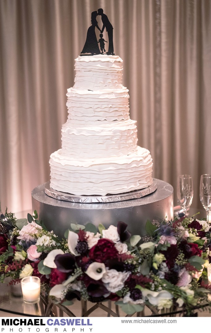 Sugar Love Wedding Cake at Southern Oaks