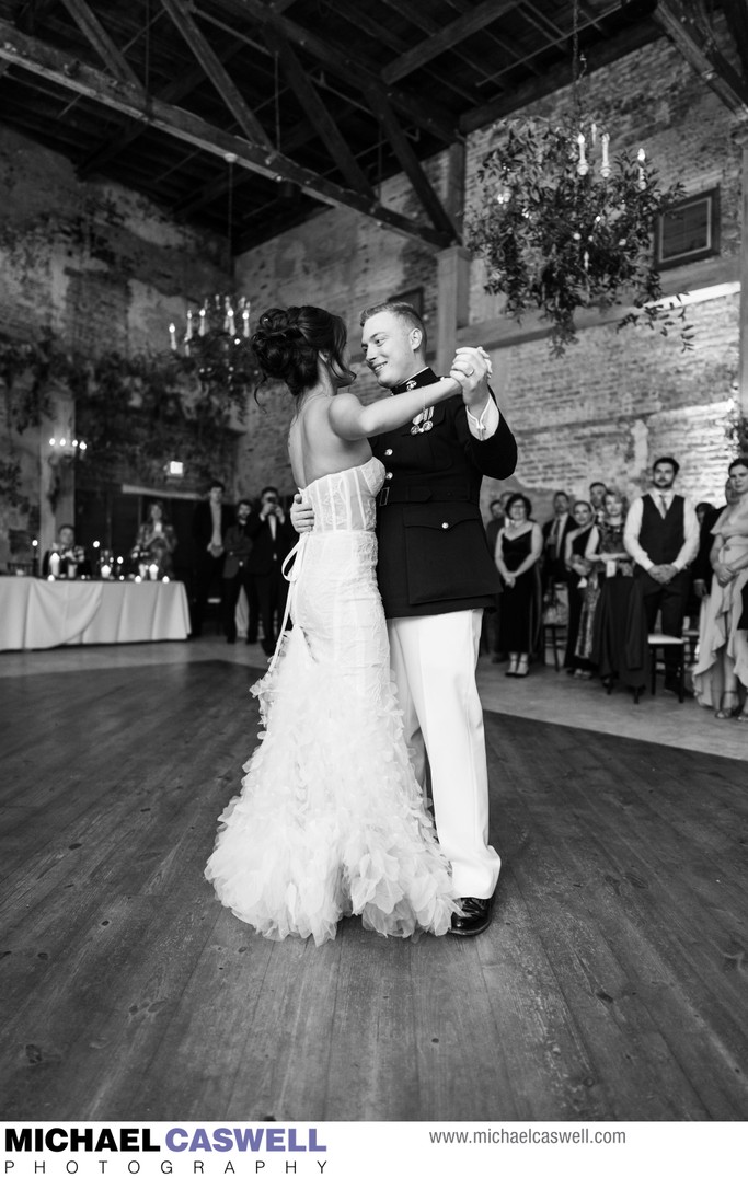 First dance at Gallery Venue at Tomas Bistro