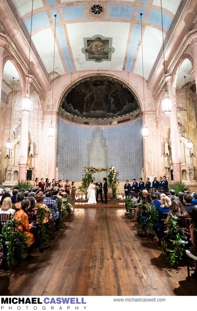 Hotel Peter and Paul Wedding Ceremony in New Orleans