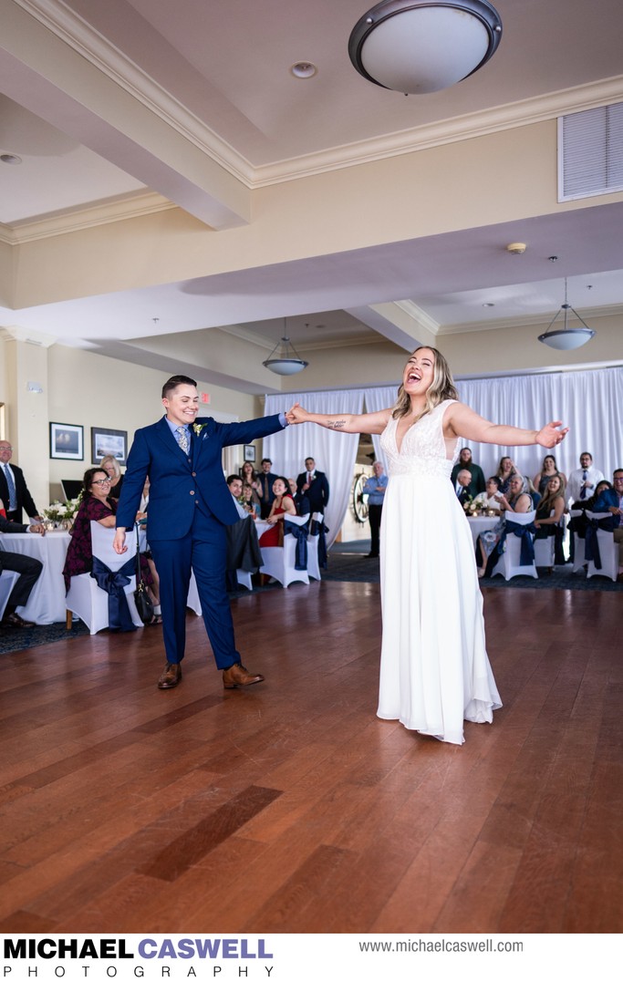 Wedding Reception at the Bay Waveland Yacht Club