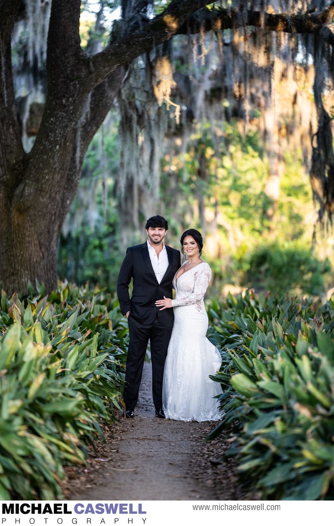 Married Couple in New Orleans City Park