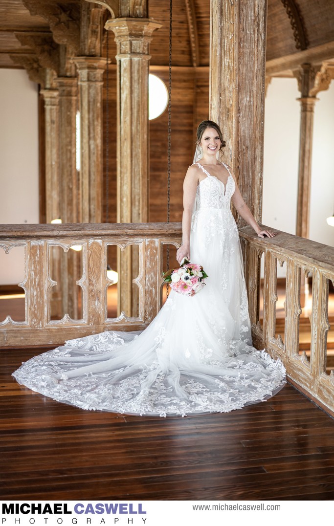 Bridal Portrait at Livaudais Hall in New Orleans
