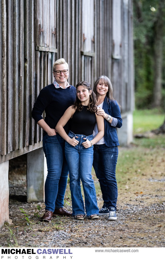 Family Portrait at Dew Drop in Mandeville