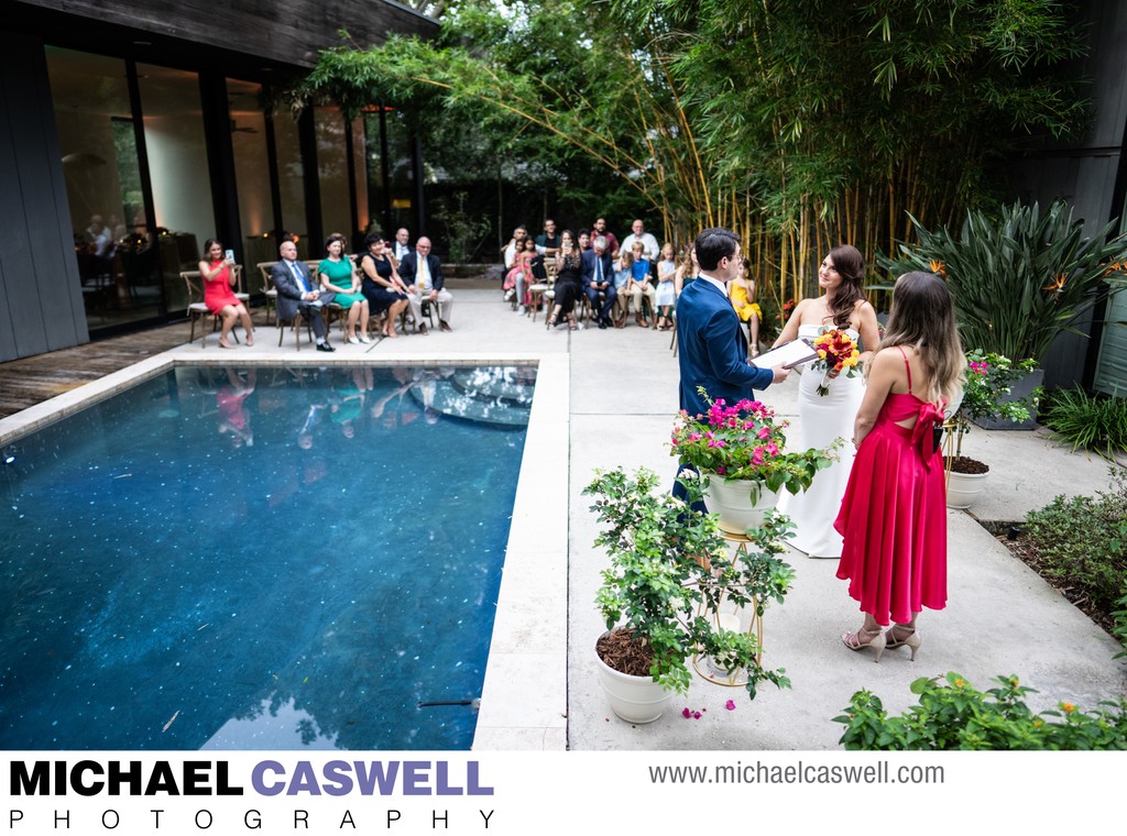 Backyard Wedding in New Orleans Louisiana