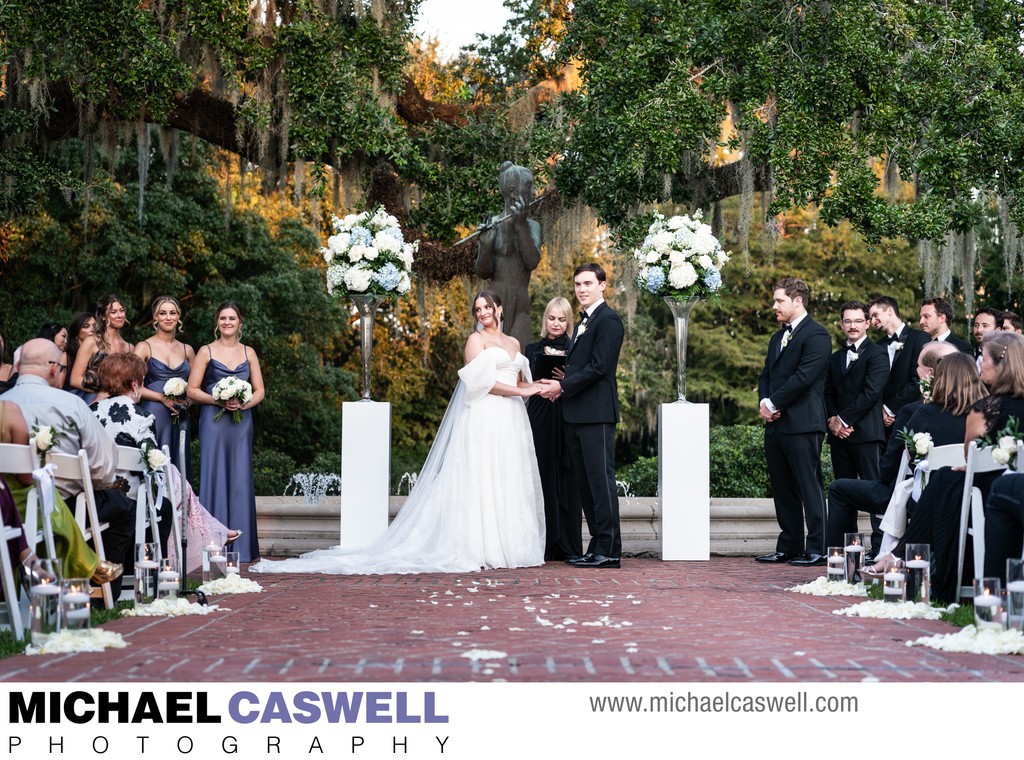 Botanical Garden Pavilion of the Two Sisters Wedding