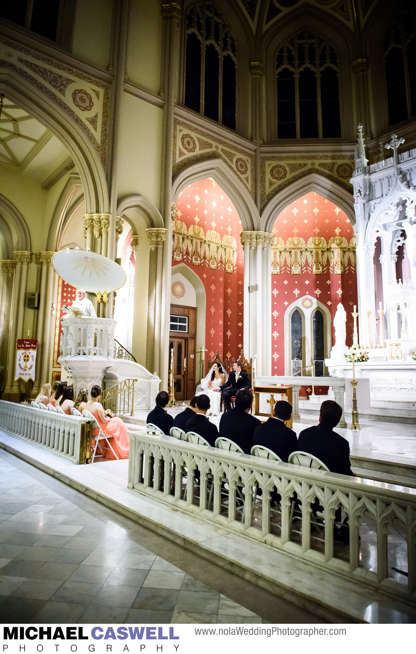 Holy Name of Jesus Church New Orleans Wedding