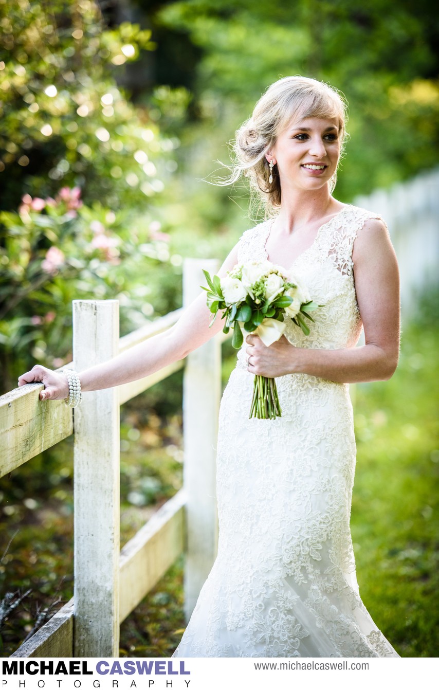 Bridal Portrait at The Old Place in Gautier, MS