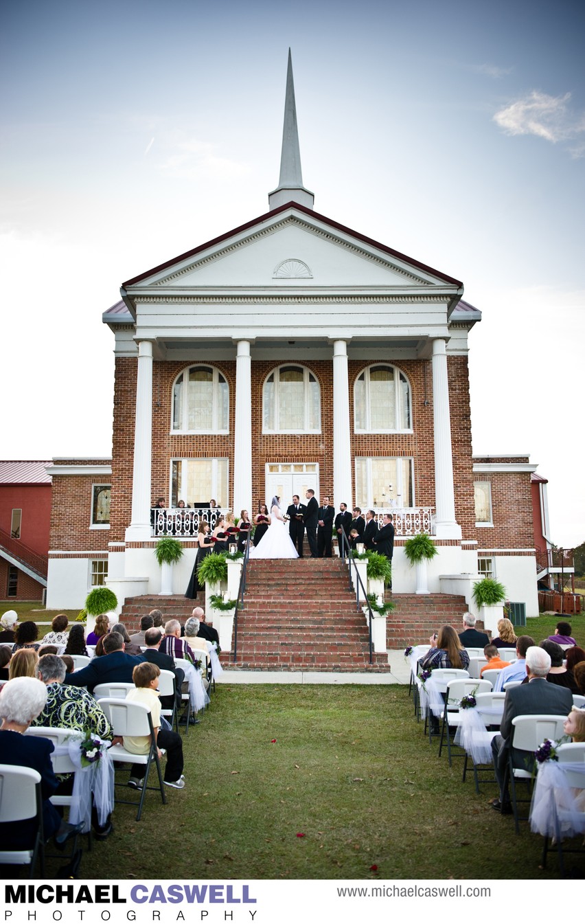 Poplarville Wedding Photographer Juniper Grove Baptist Church