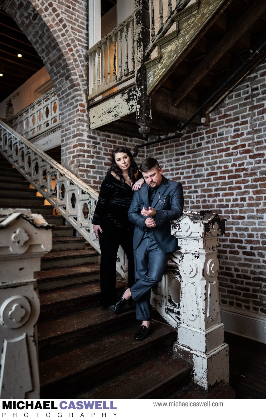 Elopement Portrait at Felicity Church in New Orleans