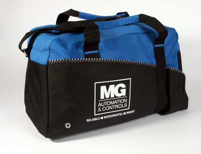 Product Photography of a Promotional Duffel Bag