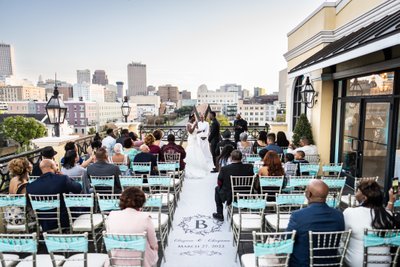 Wedding at The Rooftop on Basin in New Orleans