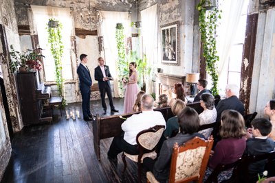 Seraphim House Wedding Ceremony in New Orleans