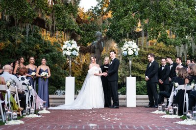 Botanical Garden Pavilion of the Two Sisters Wedding