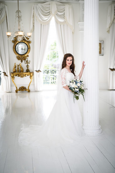 Bridal Portrait at Nottoway Plantation Wedding Venue