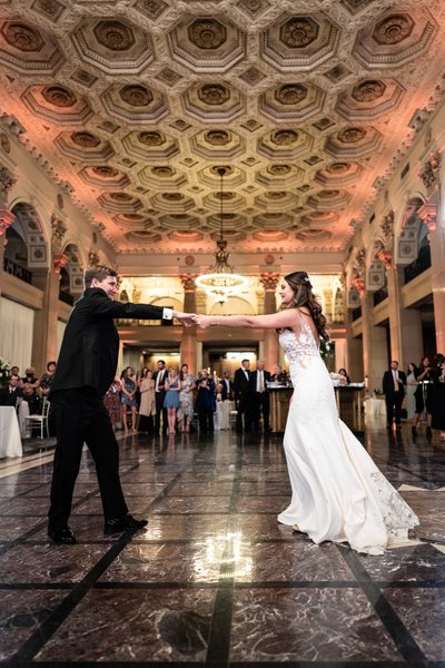 Wedding Reception at The Capital on Baronne