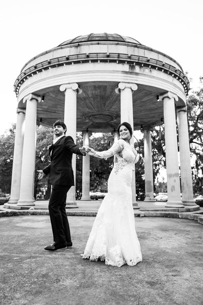 Post-Wedding Portrait Session in New Orleans City Park