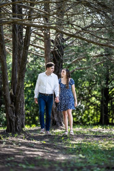 Engagement Portrait at The Villa Wedding Venue