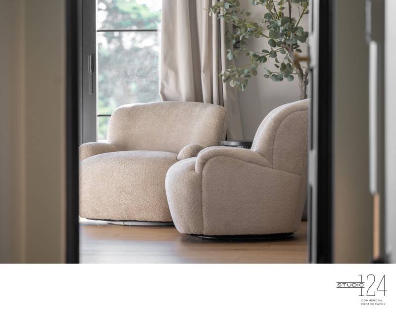 Dallas Furniture Photography Lifestyle Chairs