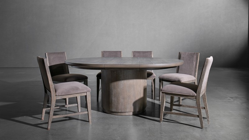 Dining Table Grey Spotlight Silo Photography