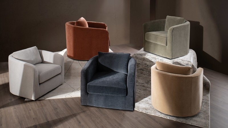 Curated Living Room Studio Photography | Dallas