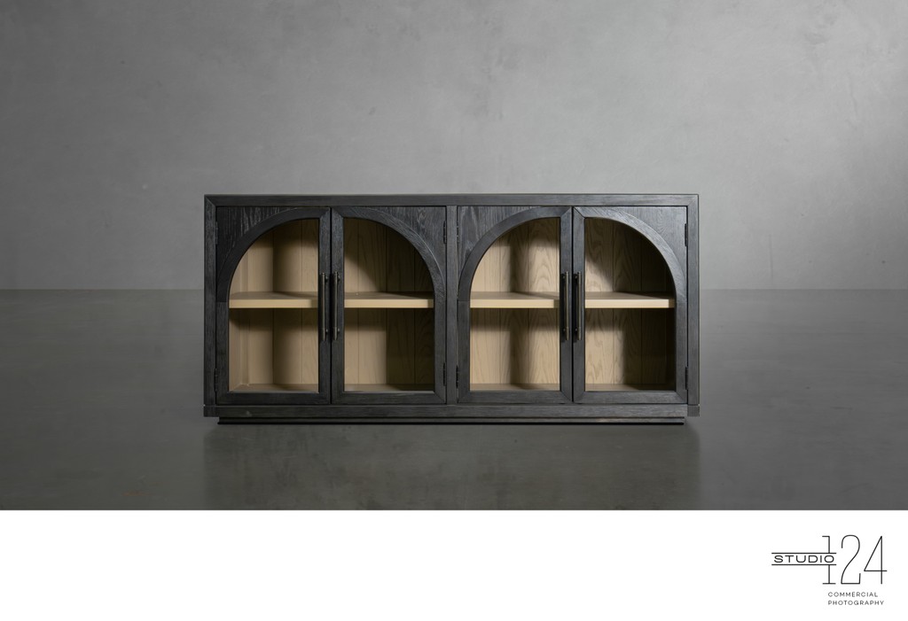 Grey Silo Furniture Photography Dallas