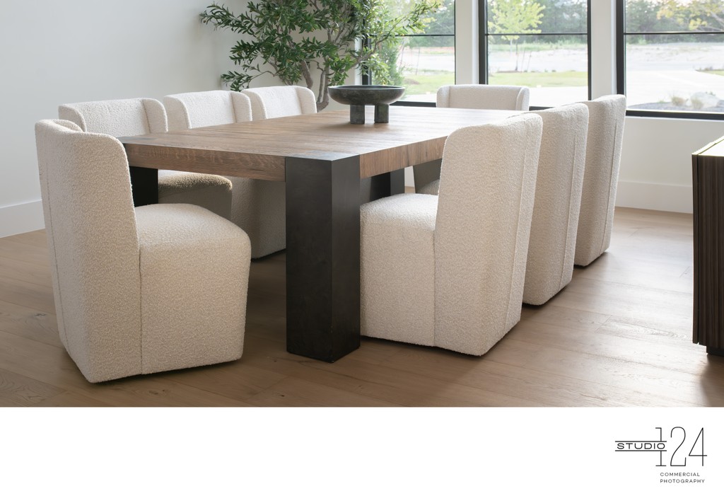 Dining Chair Lifestyle Photography Dallas