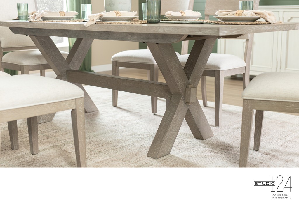 Dallas Product Photography | Modern Table Base Detail