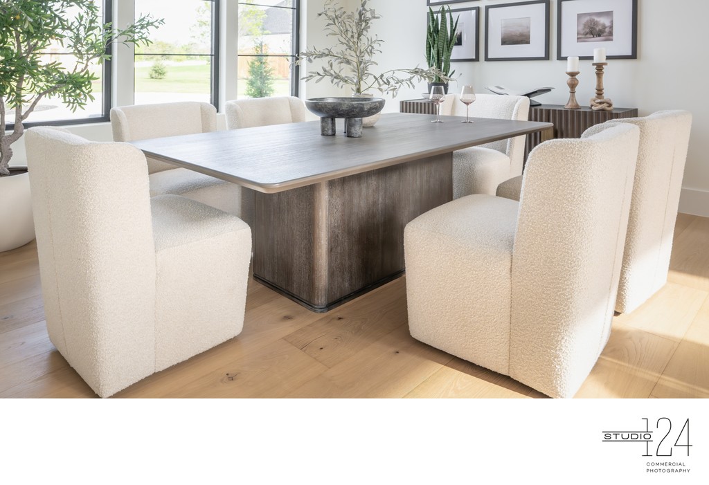 Dallas Furniture Photography – Rectangular Dining Set