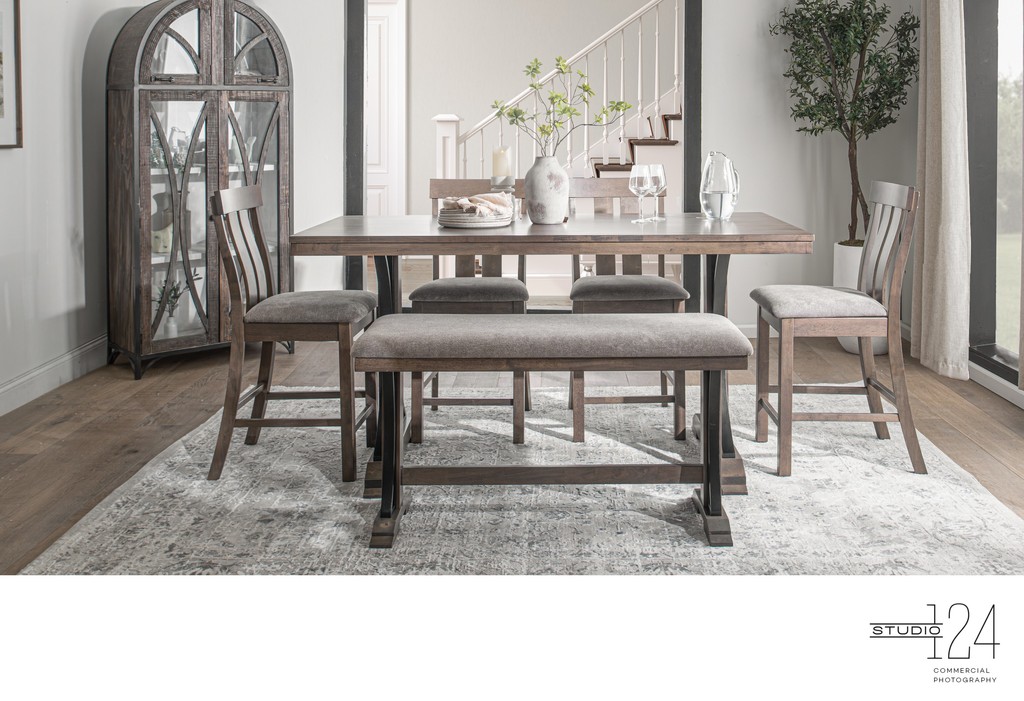 Counter Height Dining Set | Dallas Commercial Photo
