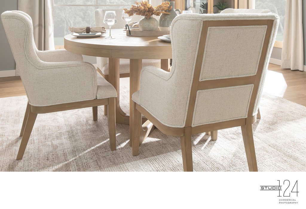 Modern Wingback Chair  Light and Airy Interior