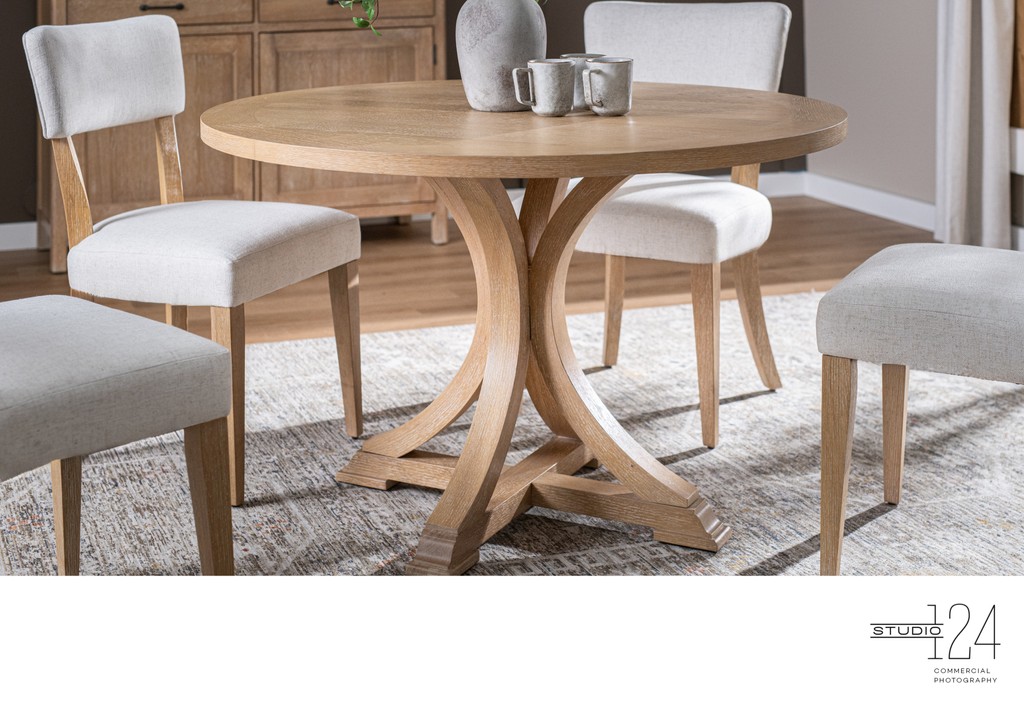 Dallas Commercial Photo of Small Round Dining Set