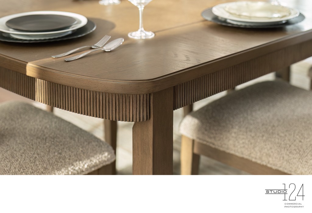 Dining Table Detail | Dallas Commercial Photography