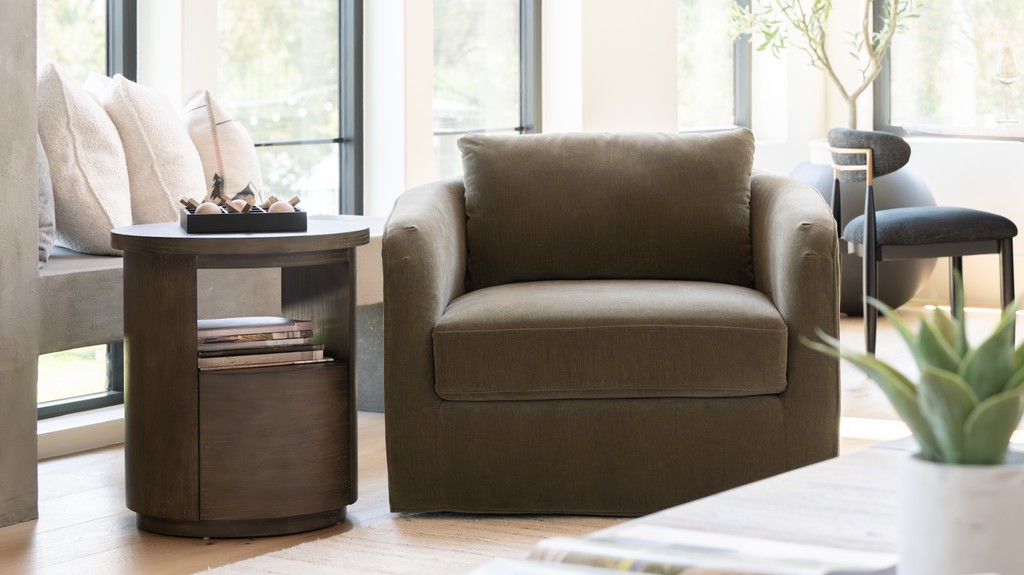 Armchair Lifestyle Scene | Dallas Furniture Studio