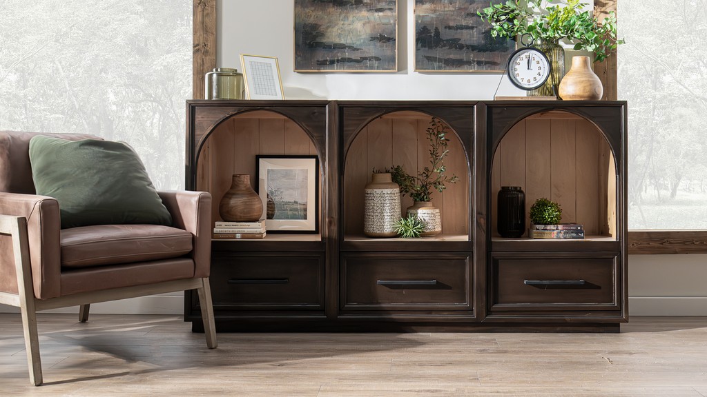 Curated Console Table Photography | Dallas Studio